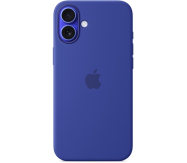 Apple Siliconen Back Cover met MagSafe - iPhone 16 Plus (iPhone 16 Plus) Blauw