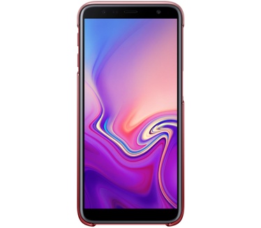 Samsung Galaxy J6+ Gradation Cover (Galaxy J6 Plus) Rood