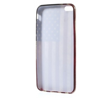 Kees Gel Hoesje Apple iPhone 6 Plus - American Flag