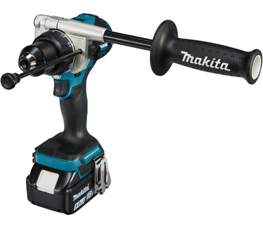 Makita DHP486RTJ 18V Klopboor-/schroefmachine 2x5,0Ah Accu in Mbox