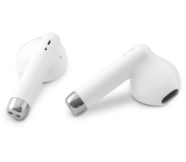 CoolBox AURICULARES BLUETOOTH CON MICROFONO TWS-01 BLANCO