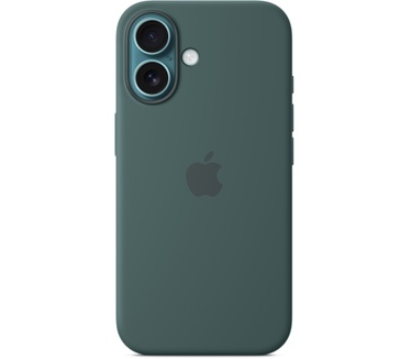 Apple Siliconenhoesje met MagSafe voor iPhone 16 - Blauwgroen (iPhone 16) Groen