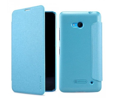 Nillkin Leather Case Microsoft Lumia 640 - Sparkle Series - Blauw