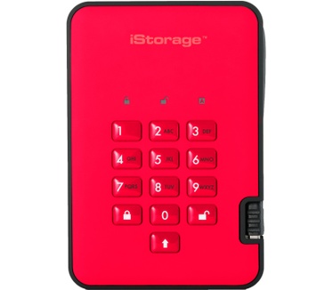 iStorage diskAshur 2 2TB Rood