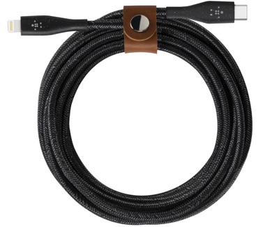 Belkin Boost↑Charge USB-C-kabel met Lightning-connector + leren bandje