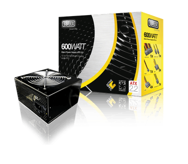 Sweex 600 Watt Silent Power Supply ATX 2.2