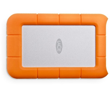 LaCie Rugged Thunderbolt en USB 3.0 SSD 120GB Oranje