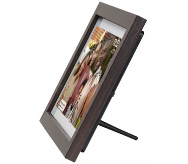 Denver PFF-1042 Darkwood Digitale WiFi-fotolijst 25.7 cm 10.1 inch Energielabel: C (A - G) 1280 x 800 Pixel 16 GB Hout (donker)