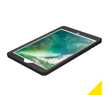 Accezz Rugged Back Case iPad (2018) / (2017) - Zwart