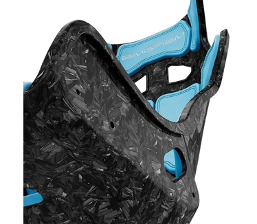 SIMGASM Atlas Gran Turismo - Carbon-look, blauwe kussens