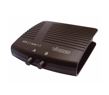 Vivanco Manual 2 way HD Audio Visual Switching Unit