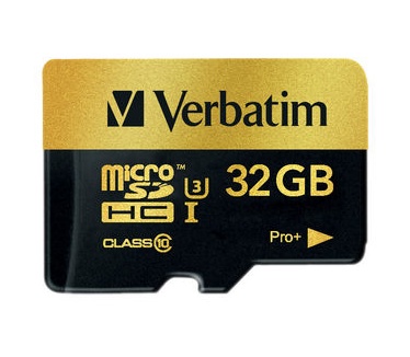 Verbatim Pro+ Micro SDHC 32GB