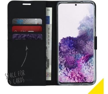 Accezz Wallet Softcase Bookcase Samsung Galaxy S20 Plus - Zwart (Galaxy S20 Plus) Zwart