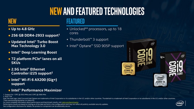 Intel Cascade Lake-X