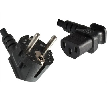 Microconnect CEE7/7 - C13, 1.8 m Zwart