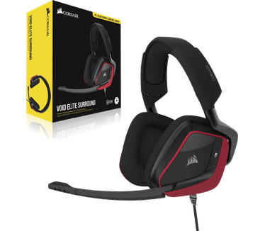 Corsair VOID ELITE SURROUND Premium Gaming Headset - Cherry