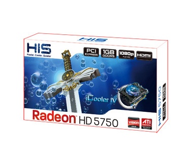 HIS HD 5750 iCooler IV 1GB GDDR5 PCIe