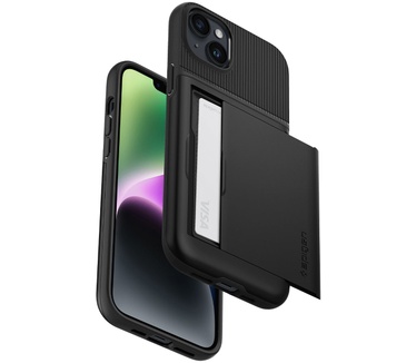 Spigen iPhone 6.7In Slim Arm CS Blck (iPhone 14 Plus) Grijs