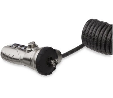 Startech.com Laptop Cable Lock - Self-Coiling Cable - 3-Digit Combination Lock