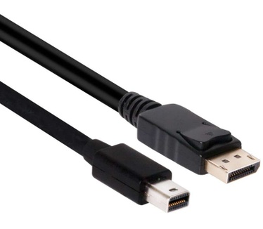Club 3D Mini DisplayPort naar DisplayPort 1.2 Kabel 2 meter - 4K 60Hz Bi Directioneel Zwart