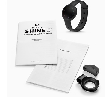 Misfit Shine 2 Carbon Zwart (Zwart)