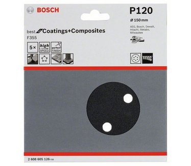 Bosch Schuurblad F355