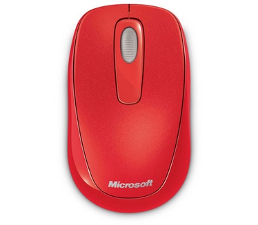 Microsoft Wireless Mobile Mouse 1000 Rood