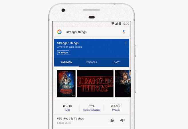 Google app Feed