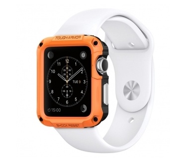 Spigen Tough Armor Apple Watch (42mm) Case - SGP11503 - Tangerine Tango