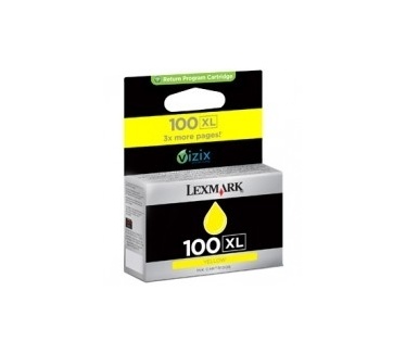 Lexmark 100XL Yellow High Yield Return Program Ink Cartridge