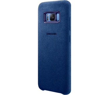 Samsung Galaxy S8 Alcantara Cover (Galaxy S8) Blauw