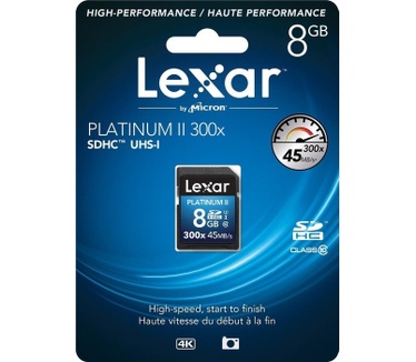 Lexar 8GB Platinum II SDHC UHS-I