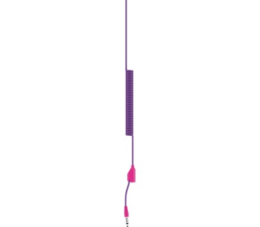iFrogz Headphone-Little Rockerz Costume-With Buddy Jack and Coiled Cable-FG-Unicorn