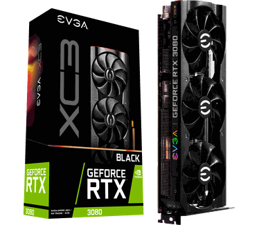 EVGA GeForce RTX 3080 XC3 Black Gaming