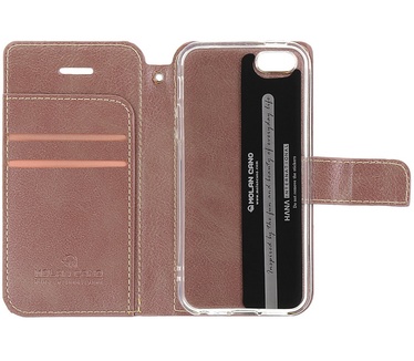 Molan Cano Issue Book Case - Apple iPhone 7/8 (4.7'') - Roségoud Rosé Goud