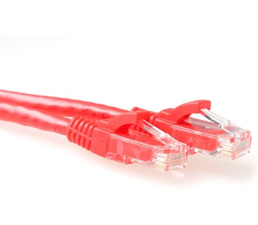 Advanced Cable Technology Rode 0,25 meter UTP CAT6 patchkabel snagless met RJ45 connectoren
