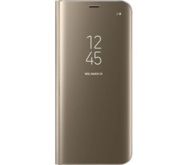 Samsung Galaxy S8 Clear View Cover Goud
