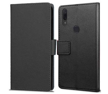 qMust Xiaomi Mi Play Wallet Hoesje Zwart