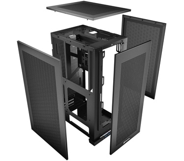 Sharkoon Rebel C20 ITX tower behuizing 2x USB-A | 1x USB-C