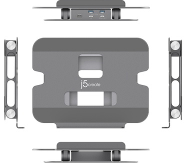 j5create JTS327-N Multi-Angle 4K Docking Stand