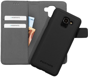 Mobiparts 2 in 1 Premium Wallet Case Samsung Galaxy J6 (2018) Black
