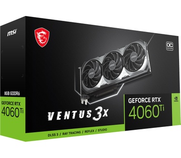 MSI GeForce RTX 4060 Ti VENTUS 3X 8G OC