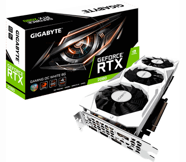 Gigabyte GeForce RTX 2080 GAMING OC WHITE 8GB (GV-N2080GAMING OC WHITE-8GC)