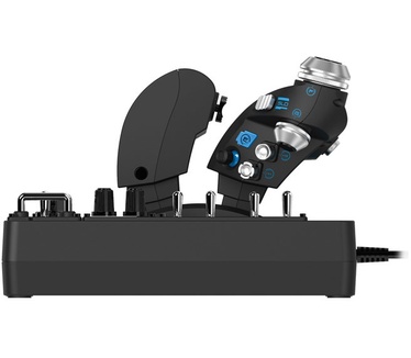 Saitek Pro Flight X-56 Rhino H.O.T.A.S. Blauw, Zwart