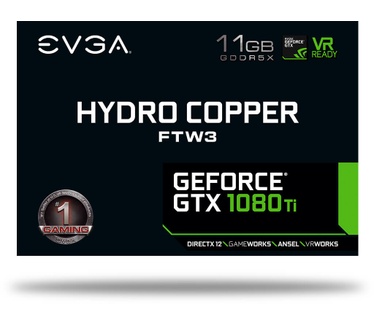 EVGA GeForce GTX 1080 TI FTW3 iCX Hydro Copper GAMING