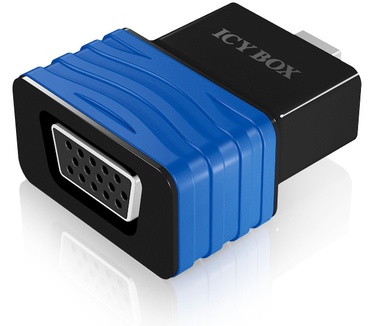 Icy Box IB-AC505 Blauw, Zwart