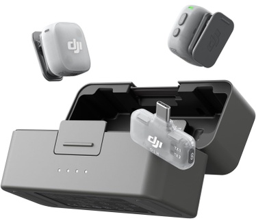 DJI Mic Mini 2 (2 TX + 1 mobiele RX + Oplaadetui), Microfoon