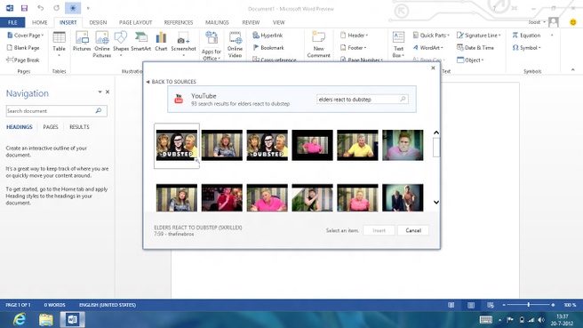 Microsoft Word 2013 - Video