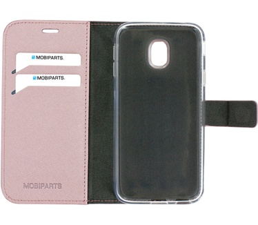 Mobiparts Saffiano Wallet Case Samsung Galaxy J3 (2017) Pink