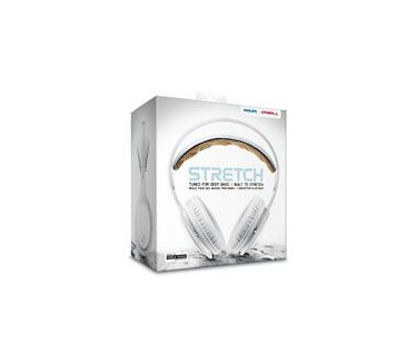 Philips Philips O'Neill THE STRETCH. Draagwijze: Hoofdband, Maximum input vermogen: 50 mW, Frequentiebereik koptelefoon: 12 - 24000 Hz. Verbindingstechnologie: Bedraad, Lengte snoer: 1.2 m, Connector contacts behuizing: Goud. Breedte: 195 mm, Diepte: 90 m